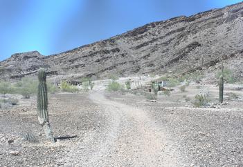 Road to Gold Eye Mine